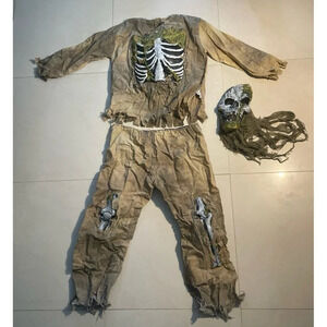Skeleton Zombie Costume
